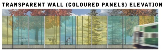 Translucent noise walls proposed for Sorauren Park